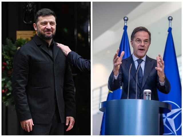 Volodymyr Zelenskyj a Mark