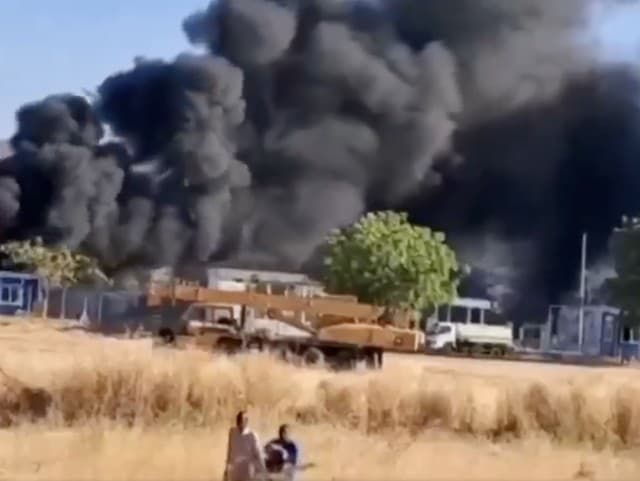 Vzdušný úder na sídlo