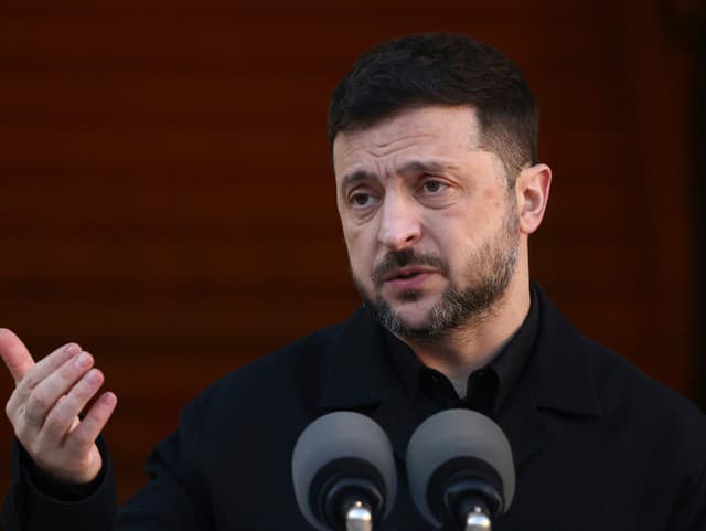 Ukrajinský prezident Volodymyr Zelenskyj.