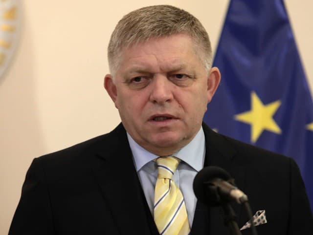 Premiér SR Robert Fico.