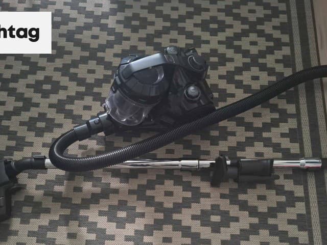 TEST cyklónového vysávača do