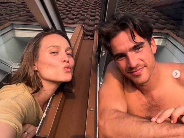 Adam Bárdy s manželkou