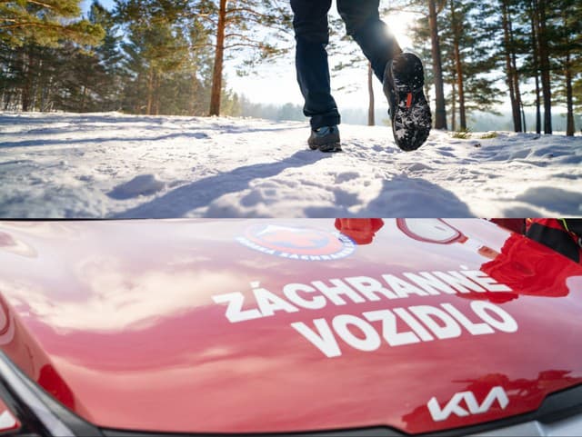 Český turista uviazol na