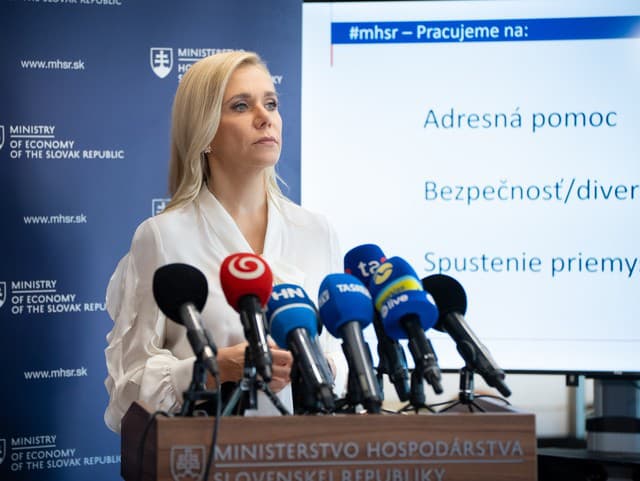 Ministerka hospodárstva SR Denisa