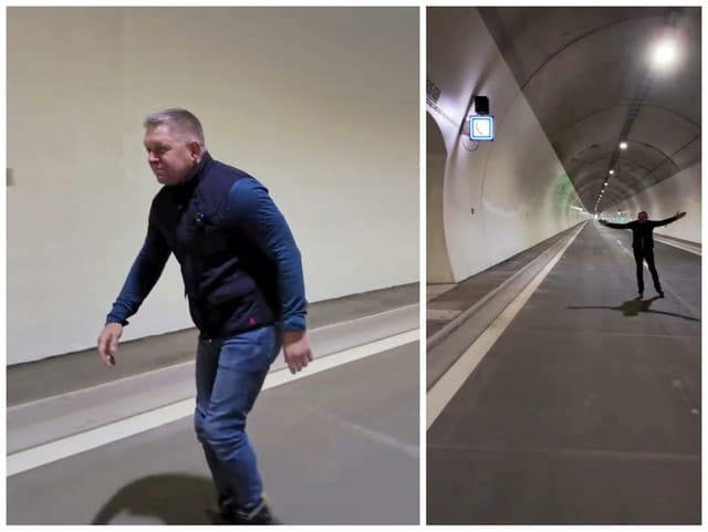 Fico pokrstil tunel, ktorý