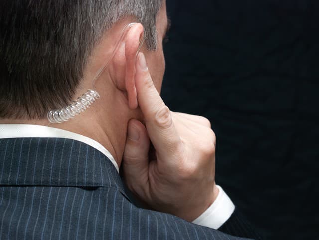 Close-up of a secret