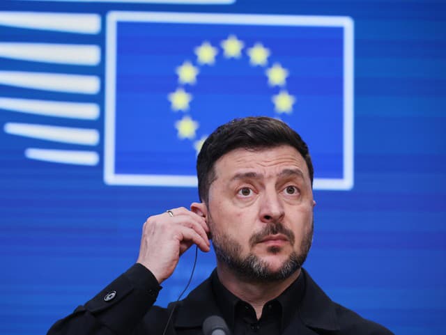 Ukrajinský prezident Volodymyr Zelenskyj.