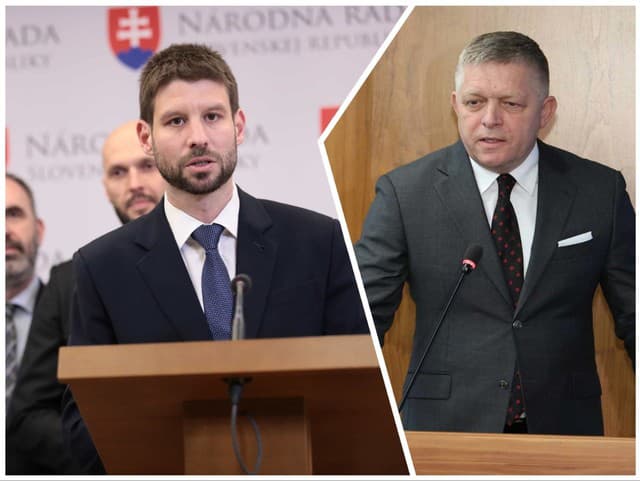 Michal Šimečka a Robert