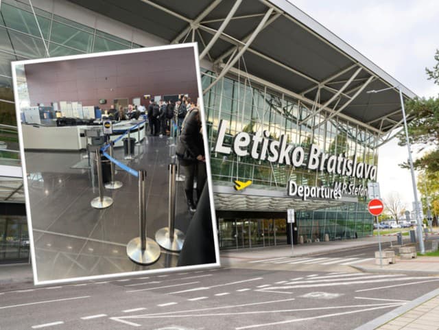 CHAOS na bratislavskom letisku: