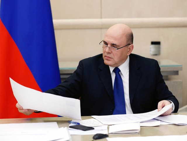 Ruský premiér Michail Mišustin