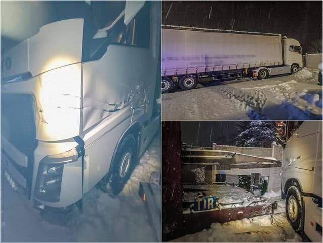 Alkohol za volantom kamióna!