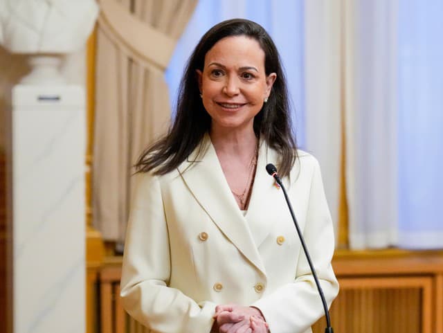 Venezuelská opozičná líderka a