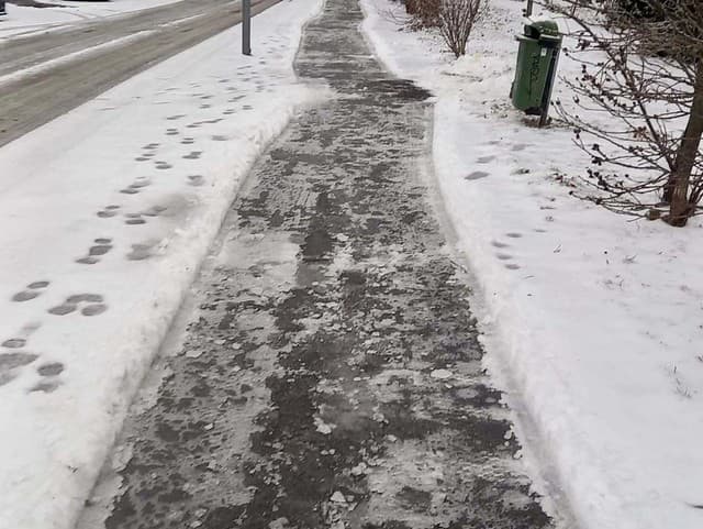 Chodník na Cyrilovej ulici