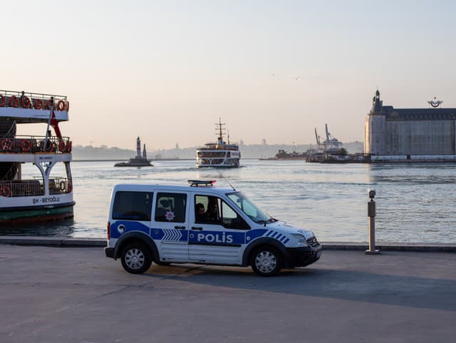 Turecká polícia