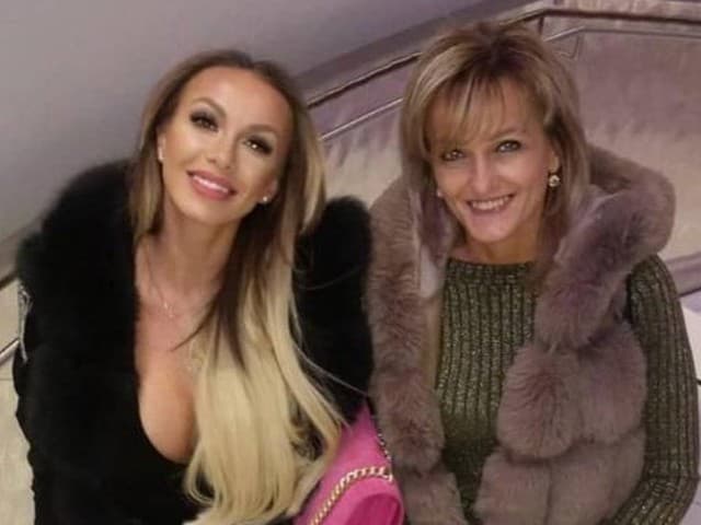 Monika Jakliová s mamou