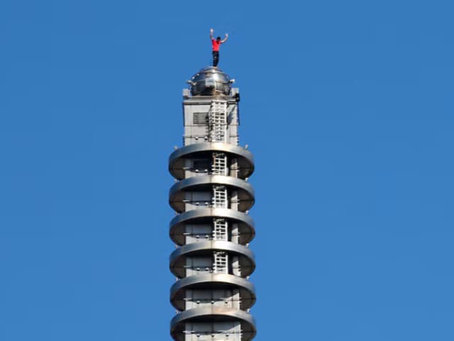 Honnold zdolal Tchaj-pej 101