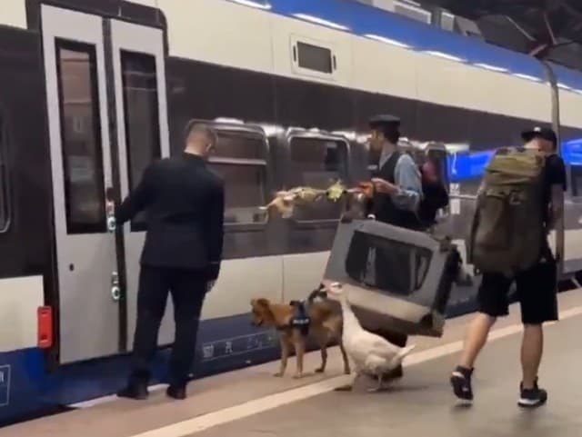 Na železničnej stanici sa