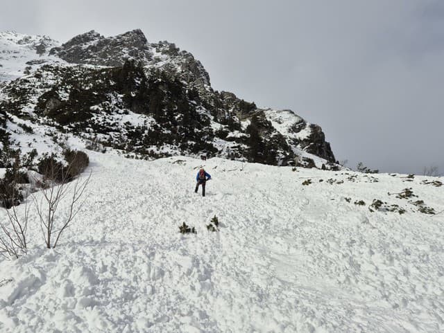 Spadla lavína v Mengusovskej