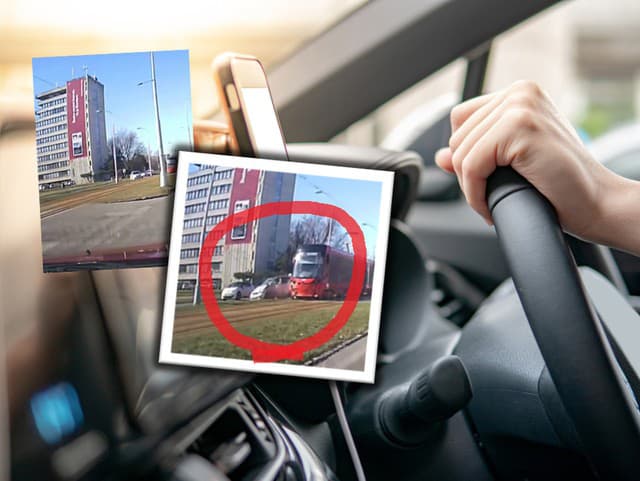 Autentické ZÁBERY zrážky: Električka