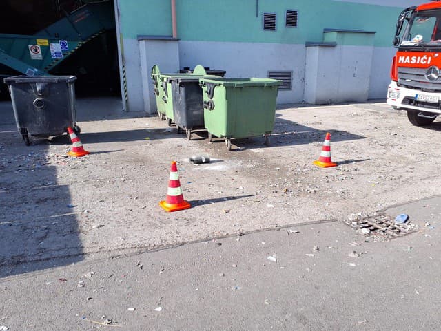 Poplach v Žiline: Hasiči