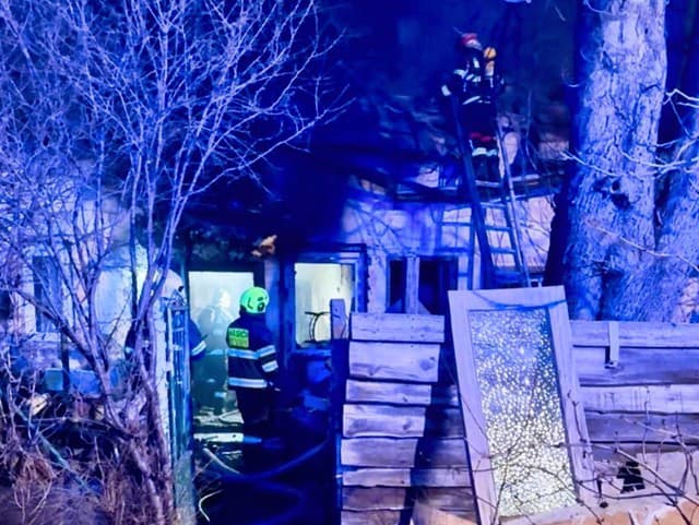 Tragický požiar domu pri