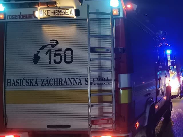 Nočný požiar v Košiciach: