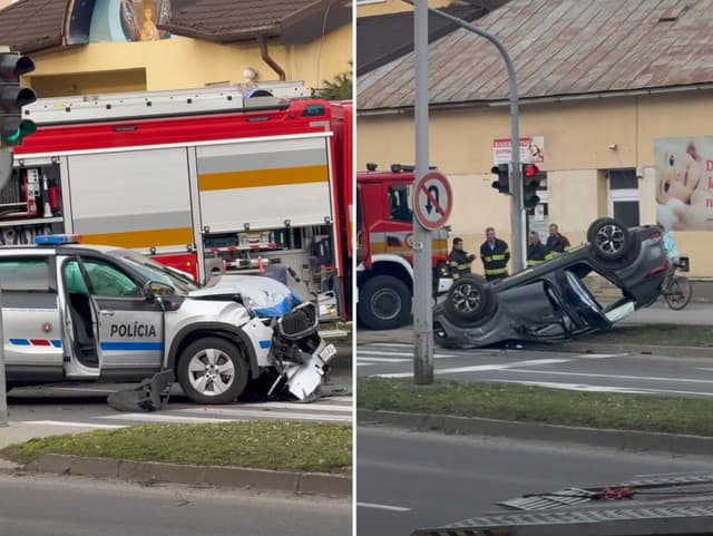 AKTUÁLNE Desivá zrážka policajného