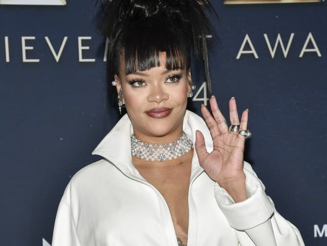 Speváčka Rihanna.