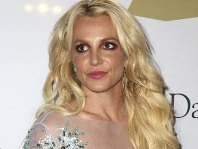 Britney po jazde pod