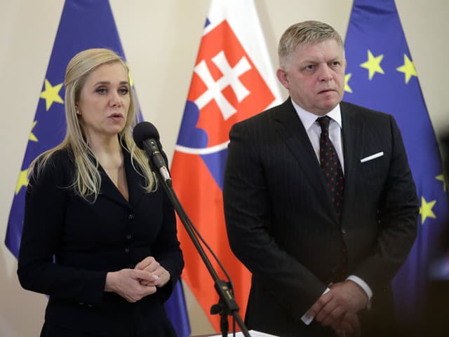 Denisa Saková a Robert