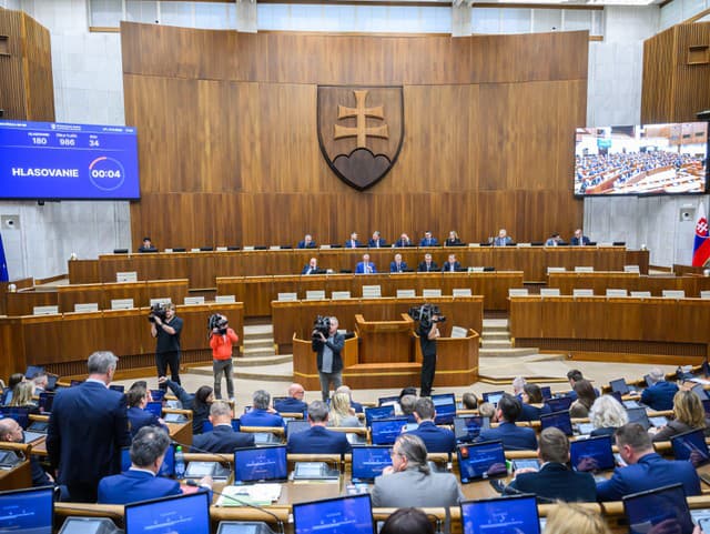 Hlasovanie na 46. schôdzi