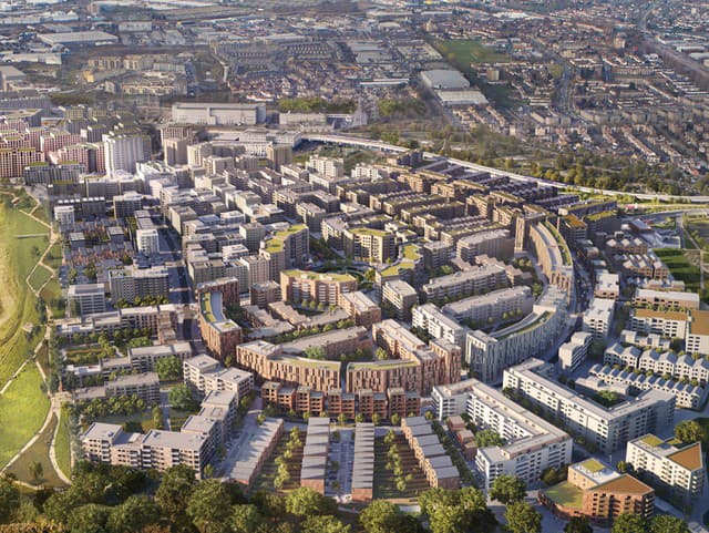 Londýnsky developerský projekt Barking