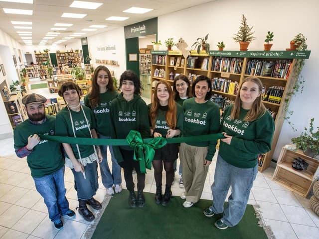 Prvú slovenskú predajňu Bookbot