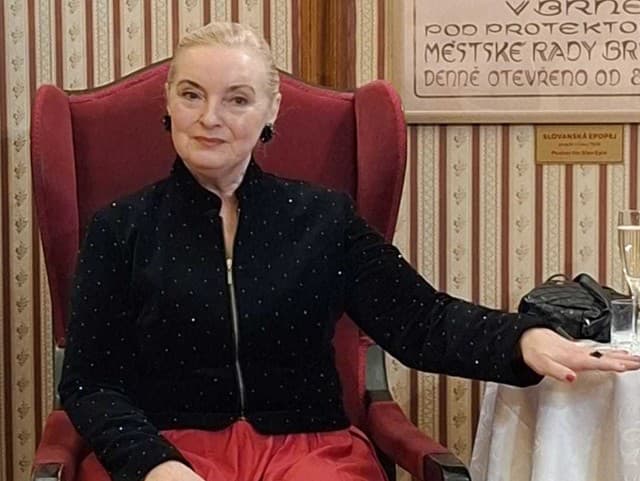 Eva Pavlíková si vychutnala