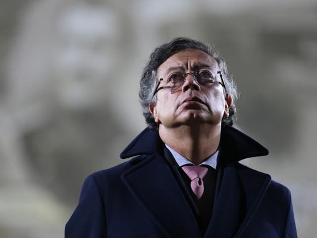 Kolumbijský prezident Gustavo Petro.