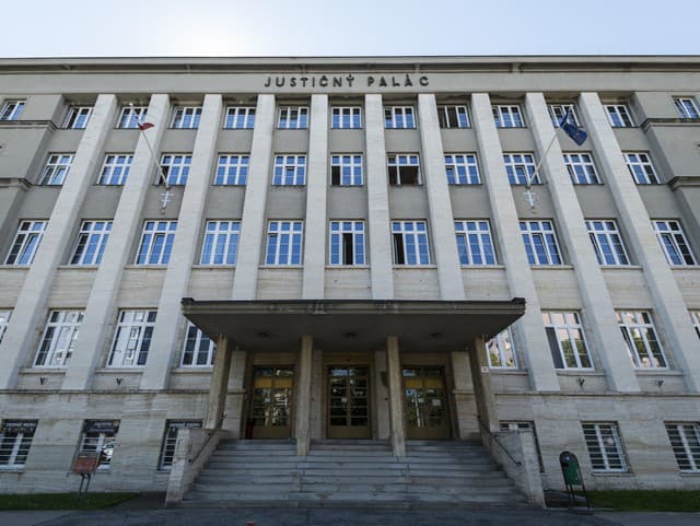 Budova Justičného paláca, v