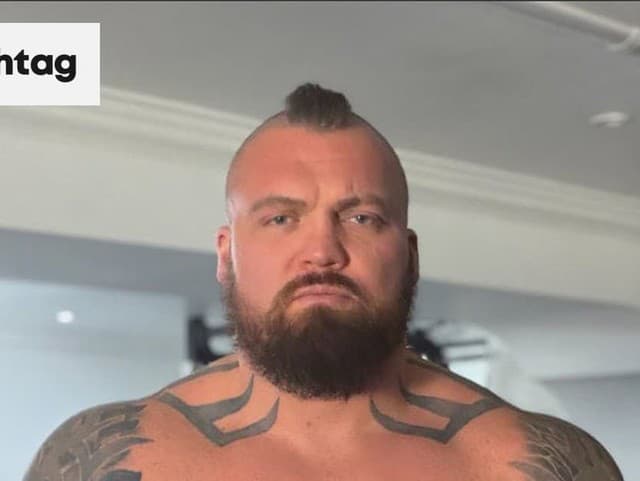 Obrovský Eddie Hall sa