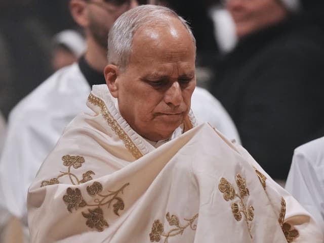 Pápež Lev XIV. celebruje