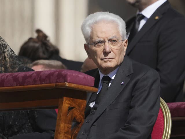 Taliansky prezident Sergio Mattarella