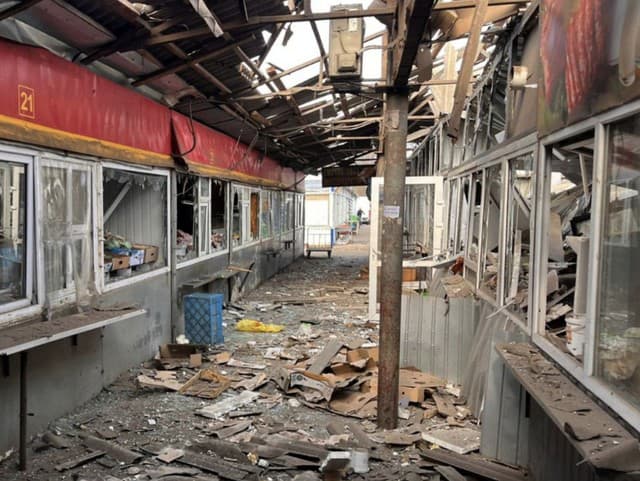 Ruský dronový útok zasiahol