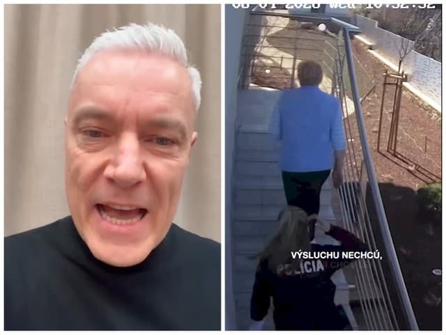 Policajti zasahovali u chorej