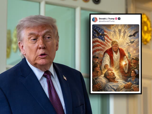 Trump zverejnil FOTO seba