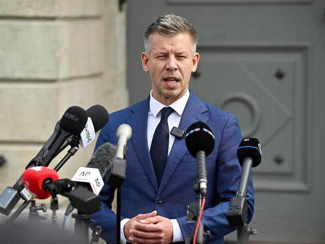 Maďarský premiér Péter Magyar.