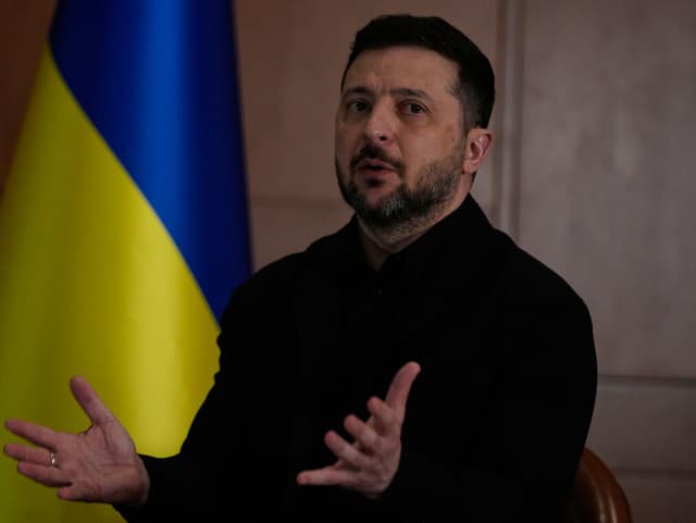 Ukrajinský prezident Volodymyr Zelenskyj.