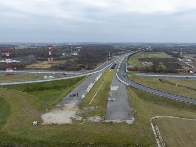 Križovatka diaľnice D4 a