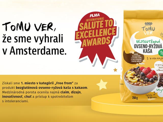 Bezgluténová kaša TOMU VER