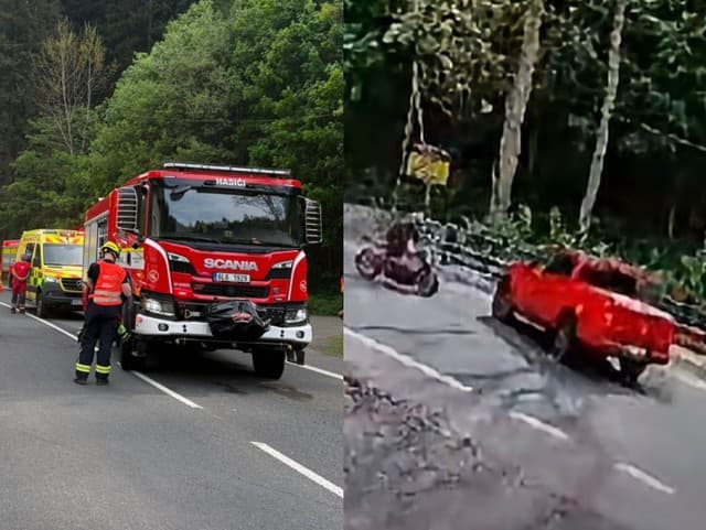 Pri českej obci železný