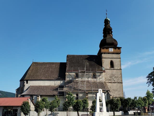 evanjelický kostol z 13.