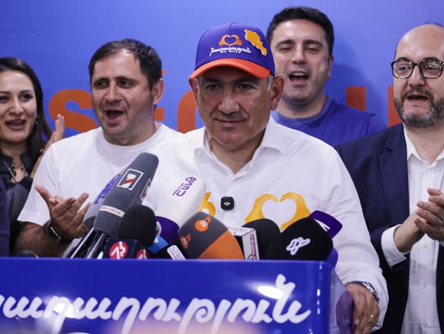 Arménsky premiér Nikol Pašinjan