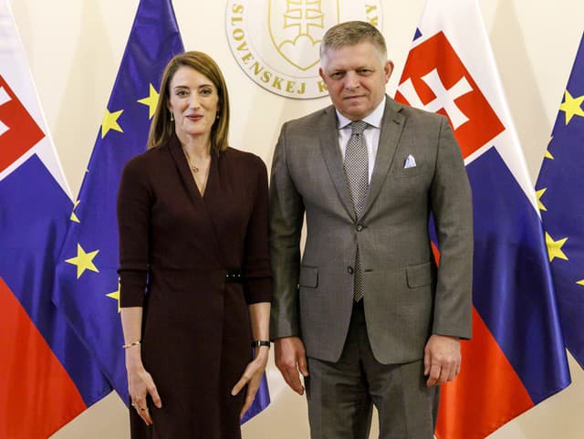 Na snímke predseda vlády